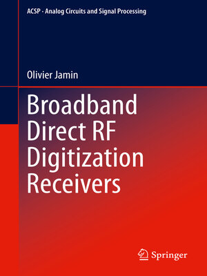 cover image of Broadband Direct RF Digitization Receivers